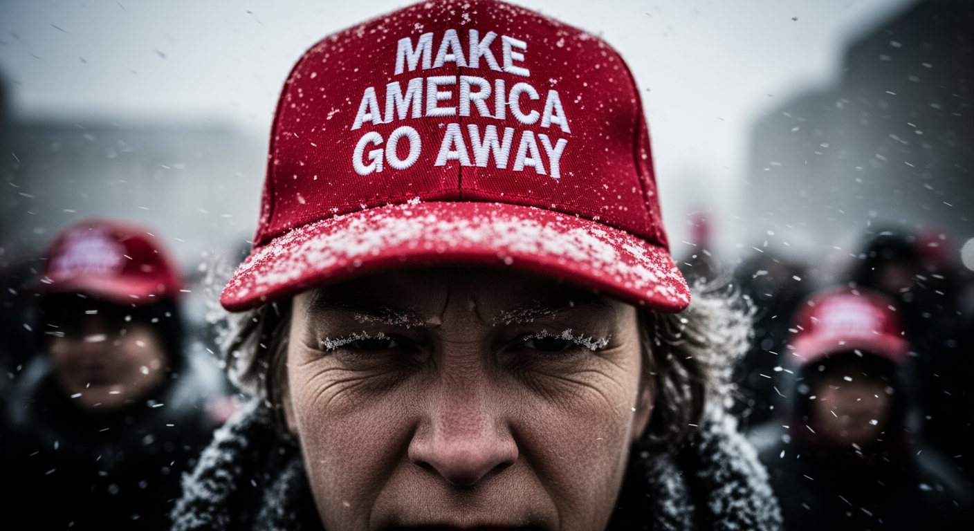 「讓美國滾蛋」：格陵蘭危機延燒，惡搞版 MAGA 帽爆紅