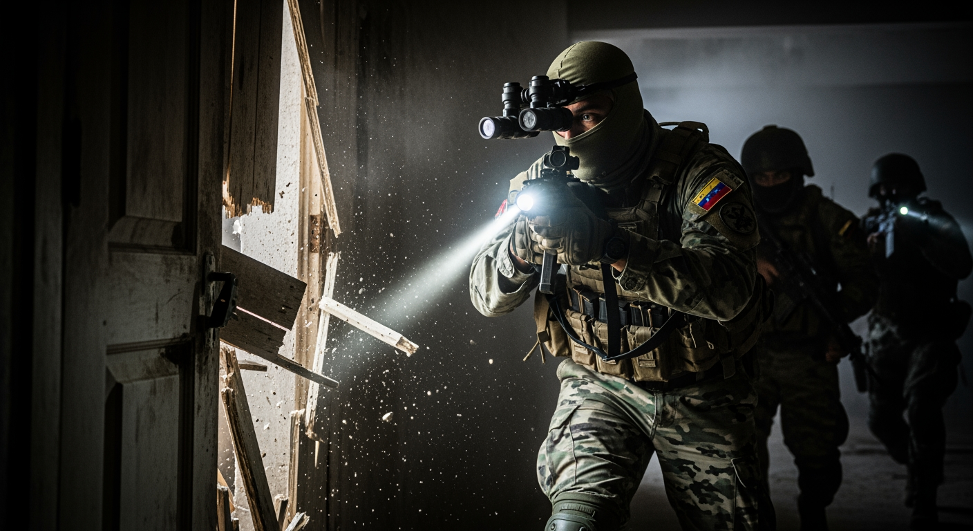 大膽的馬杜洛突襲行動依靠數月準備和出其不意的打擊。