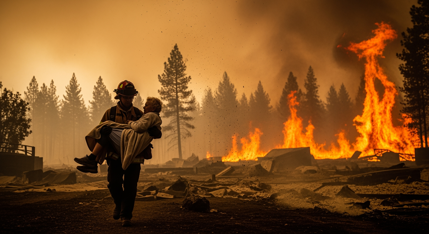 野火造成至少18死，智利總統宣布進入災難狀態