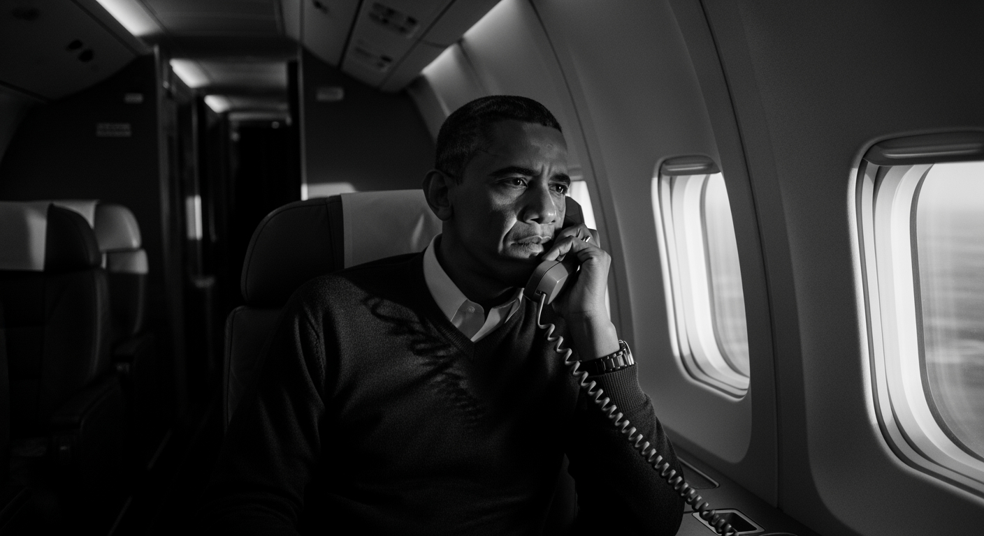 新書披露：德國曾竊聽歐巴馬在空軍一號上的部分通話