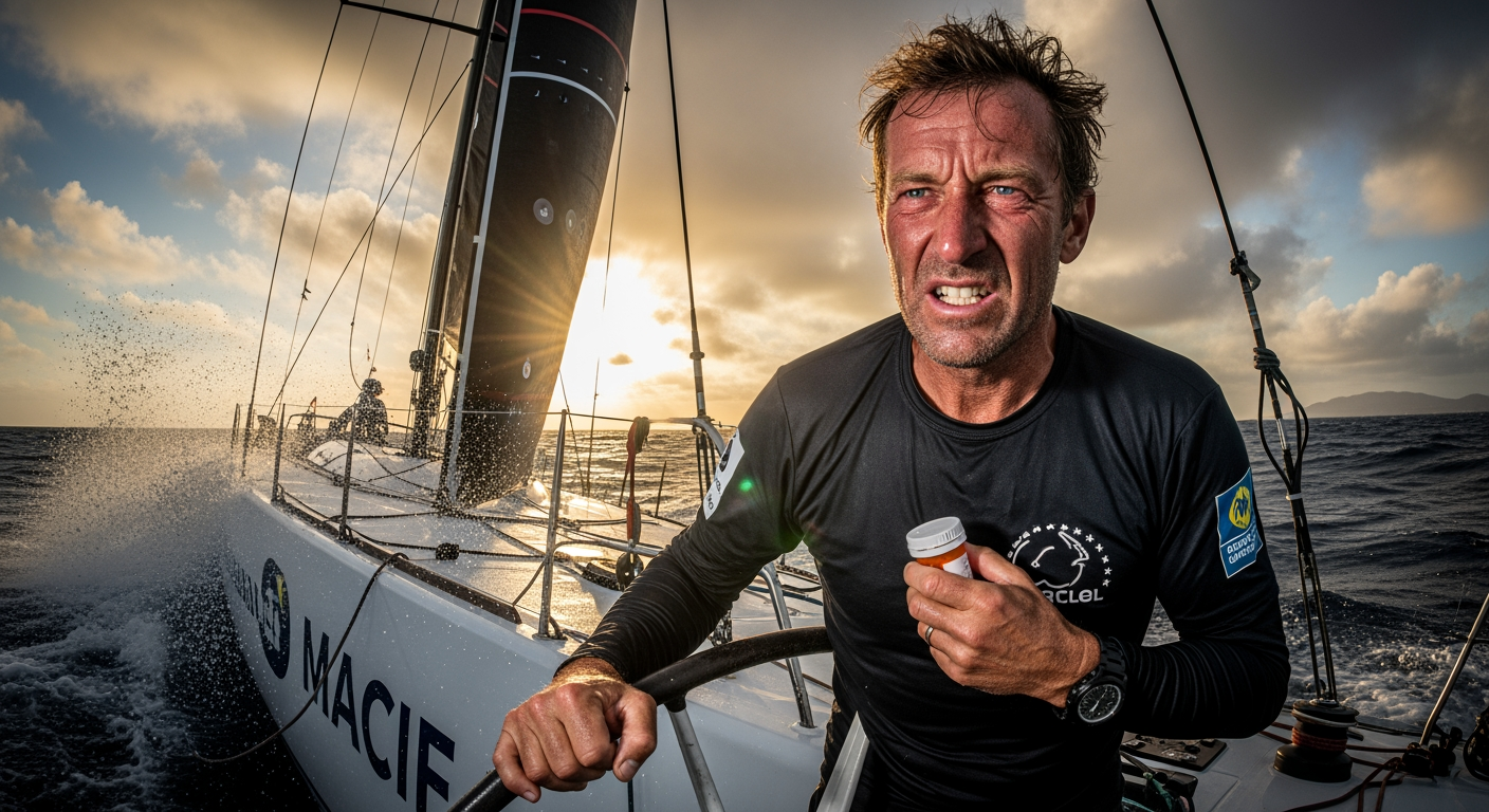 他確診罹癌，隨後贏得 24,000 英里帆船賽