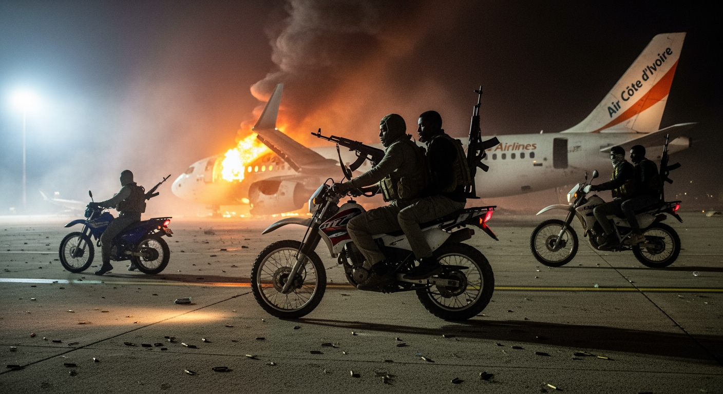 伊斯蘭國宣稱對尼日國際機場與空軍基地發動攻擊