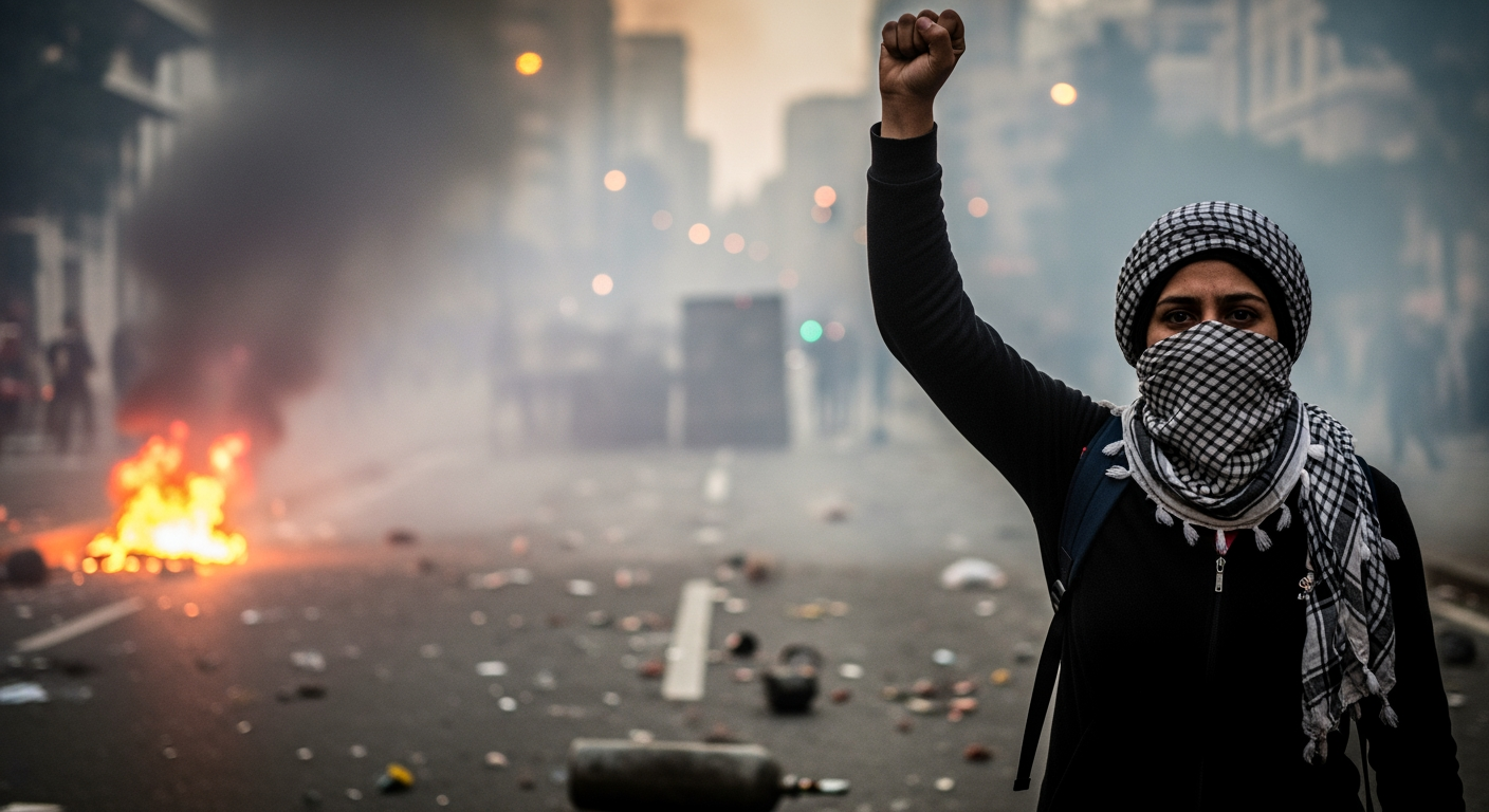 伊朗抗議照片流出，揭開政府封鎖面紗