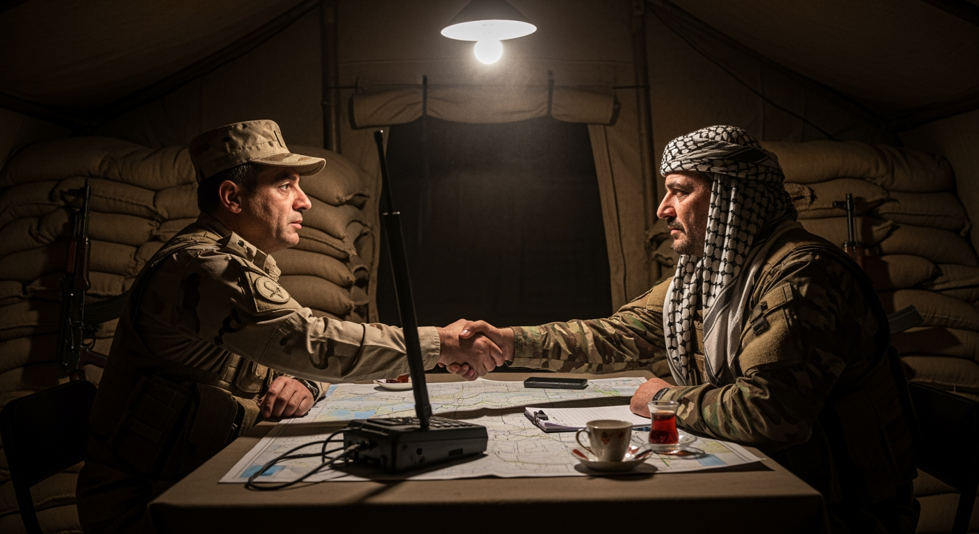 隨著戰爭威脅逼近，敘利亞與庫德族部隊同意延長停火