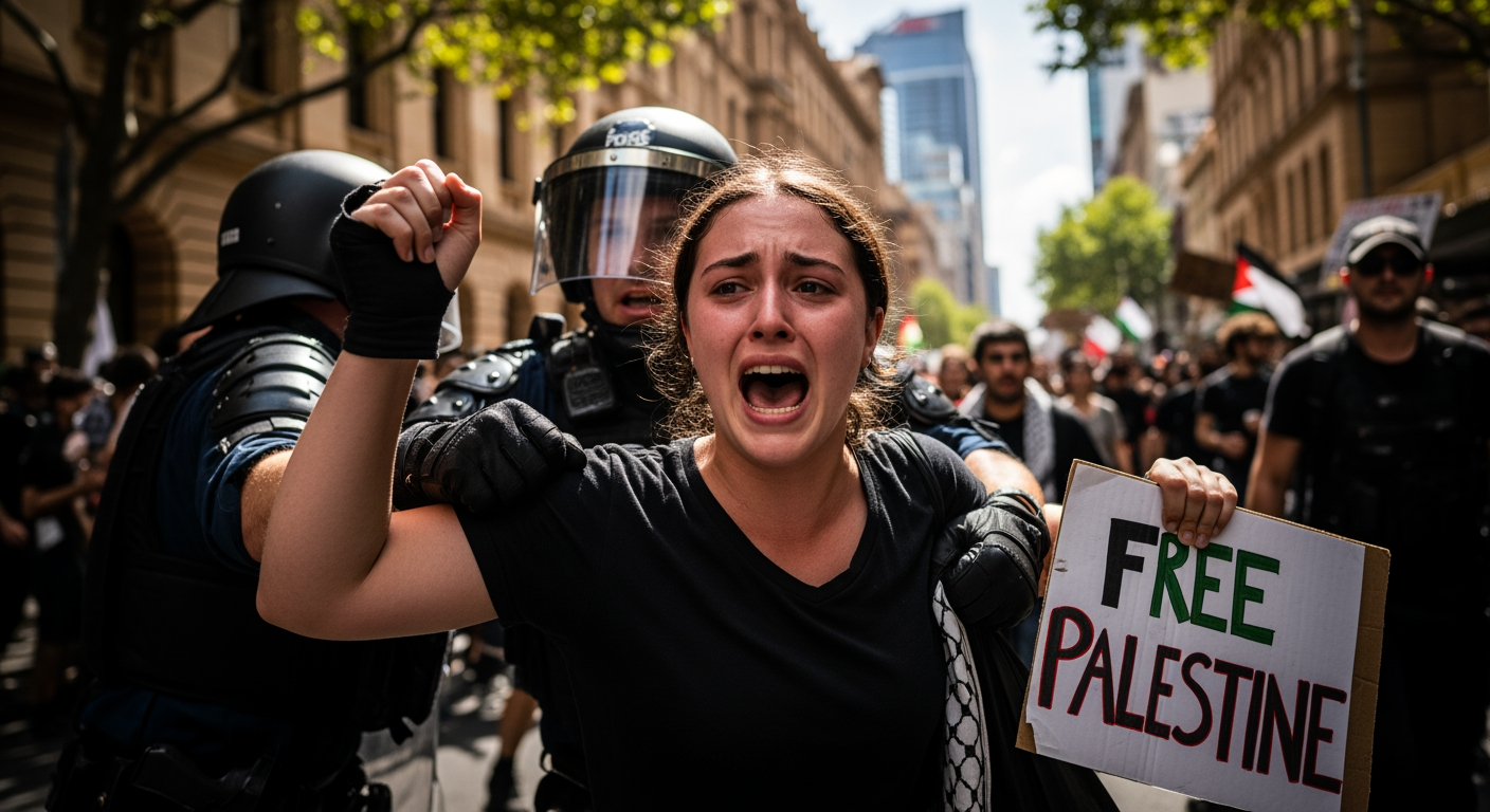 數千人集會反對以色列總統來訪，警民爆發衝突（實況紀錄）