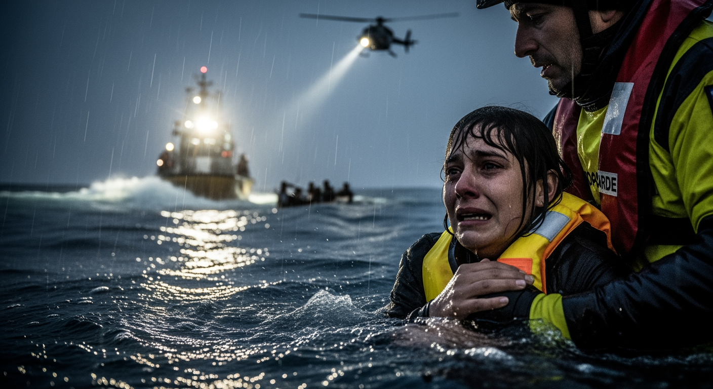 希臘海岸防衛隊巡邏船與移民船相撞造成 14 人死亡