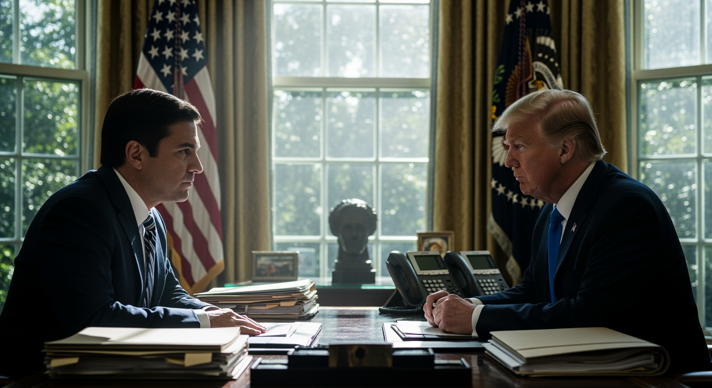 川普準備在白宮歡迎哥倫比亞總統進行會談——美國政治直播