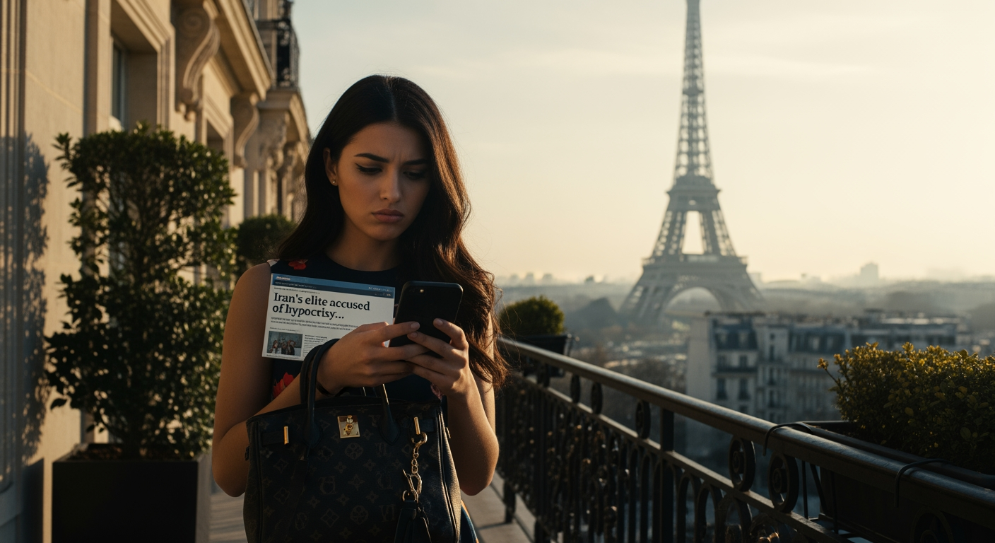 讓子女在西方生活，伊朗權貴階層遭控虛偽