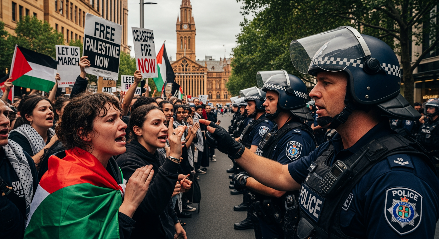 以色列總統來訪，柯民思賦予新州警方特權限制抗議活動