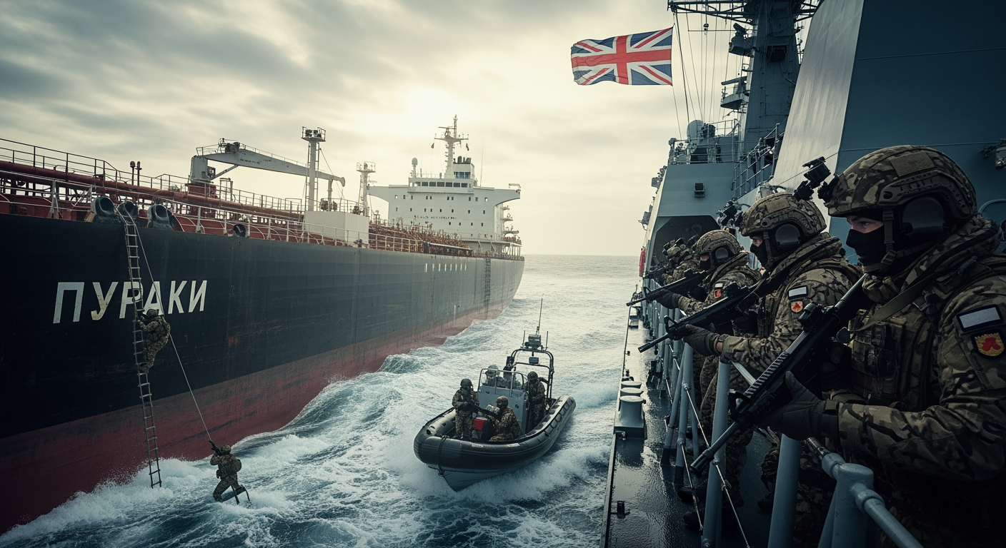 英國威脅扣押俄羅斯相關「影子艦隊」油輪，局勢恐升級