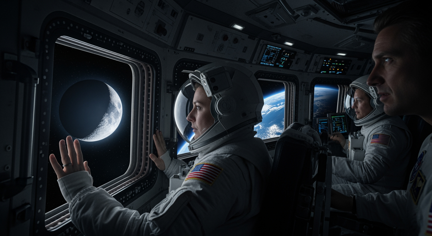 阿提米絲2號太空人現在離月球比離地球更近