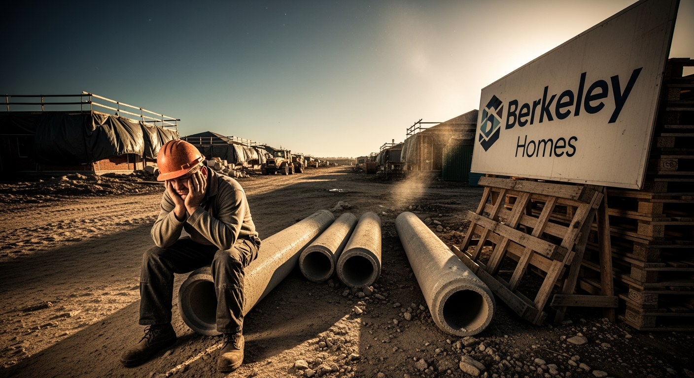 建商柏克萊將暫停購買新土地與招募員工