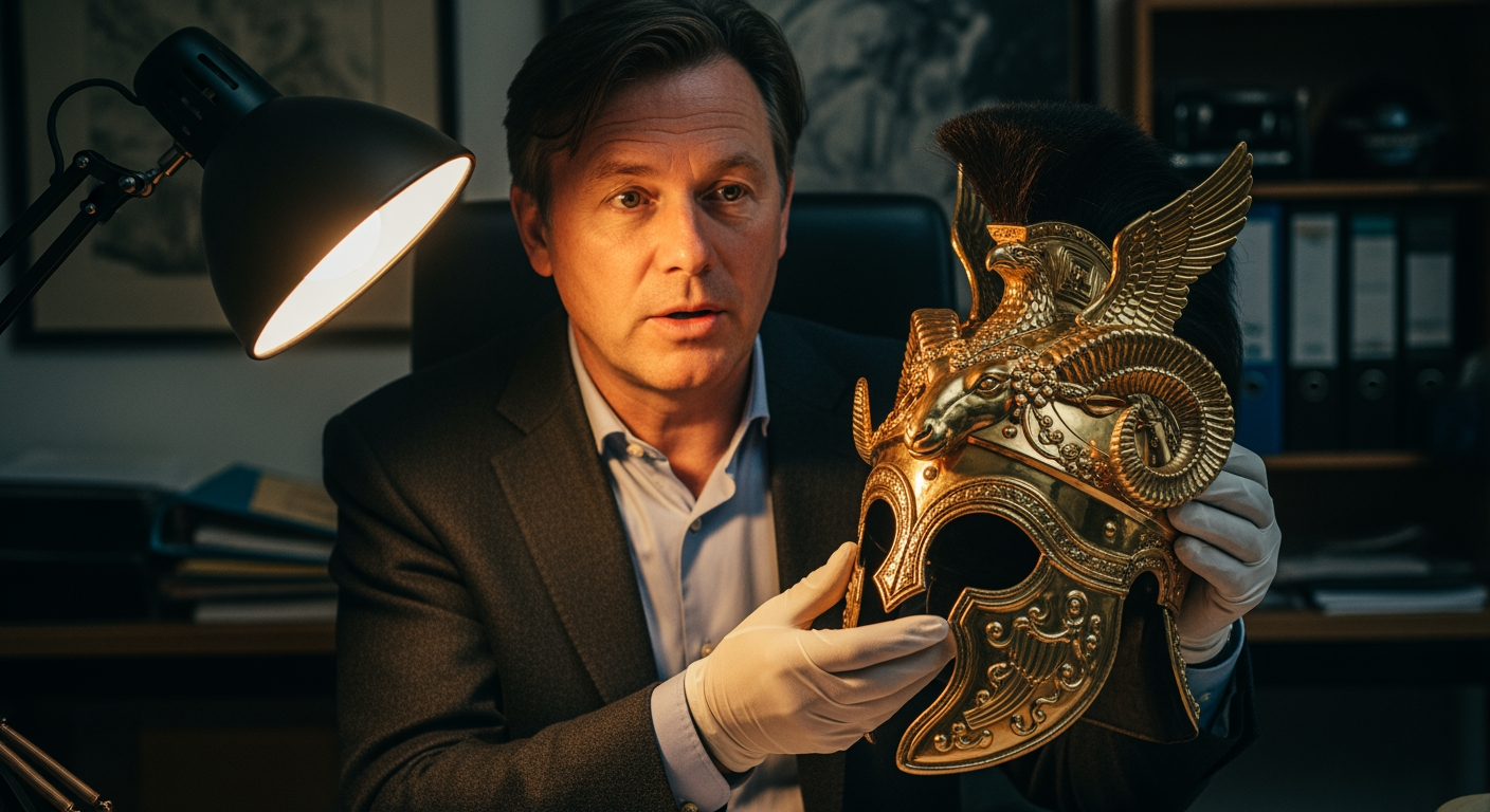 「太驚人了」：遭竊的 2500 年歷史羅馬尼亞黃金頭盔已被尋獲