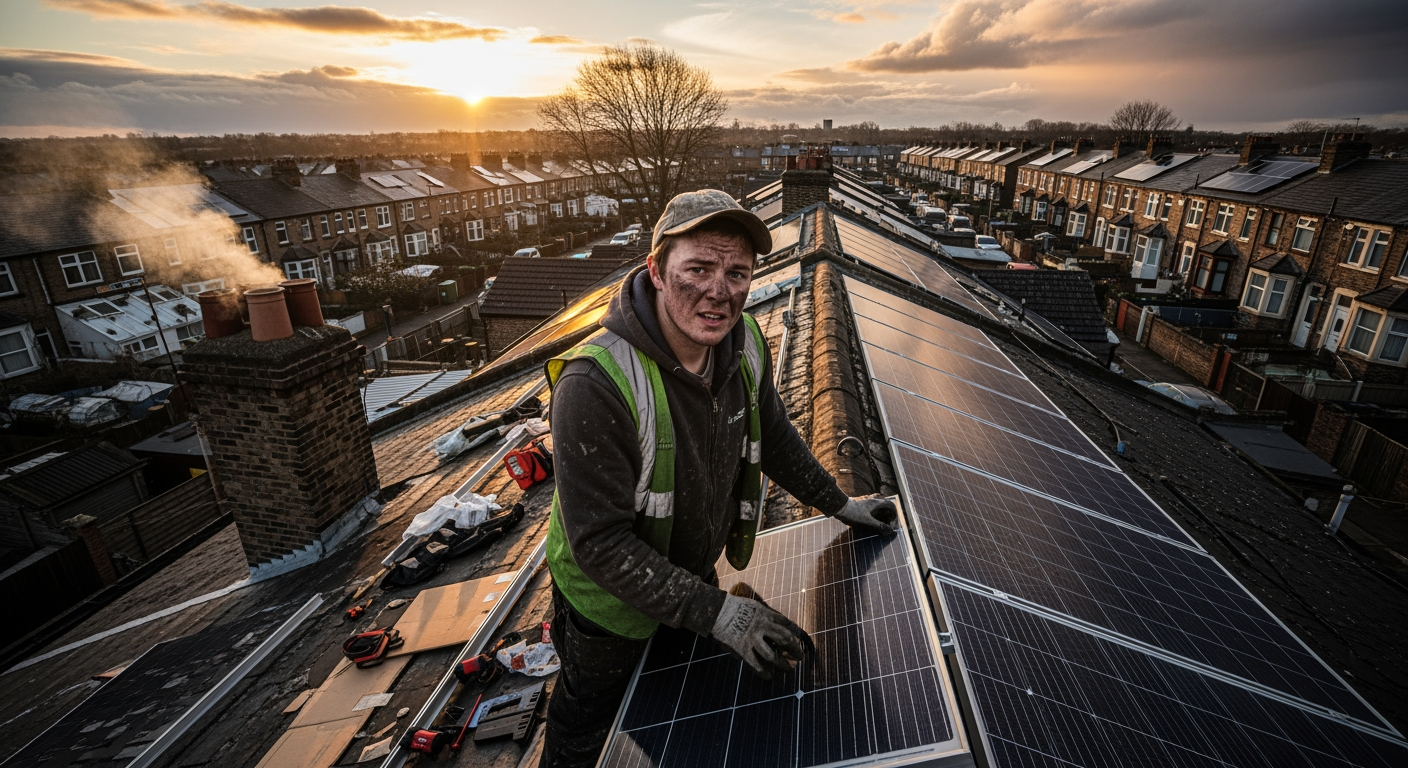 隨著燃料價格飆升，英國轉向綠能的家庭數量創歷史新高