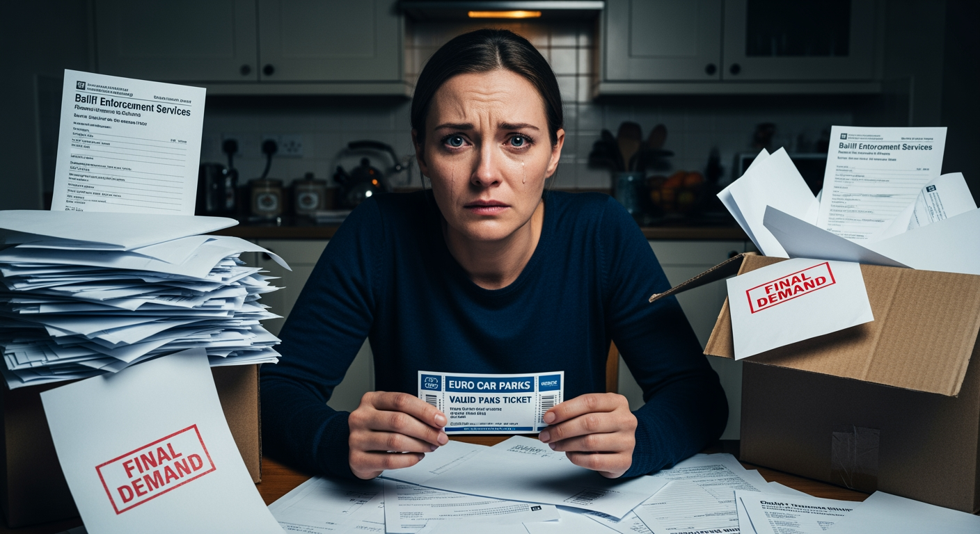 持有歐洲停車場有效票券者遭討債公司追討