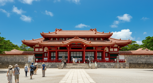 🏯🌺 沖繩時空之旅：漫步首里城，血拼國際通！🛍️