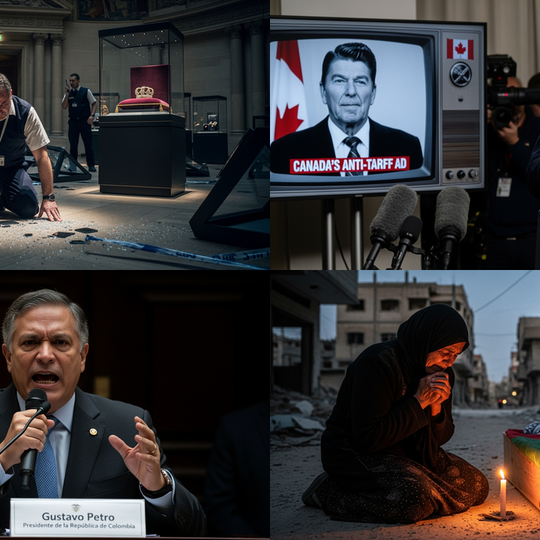 世界新聞週報 (2025-10-20~2025-10-26) #日本女首相 #外交斡旋 #國際局勢 #羅浮宮 #經濟挑戰